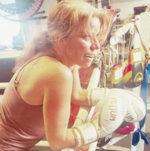 Fitnesstrainerin Gabriela Wehrli @Arnold Boxfit 4133