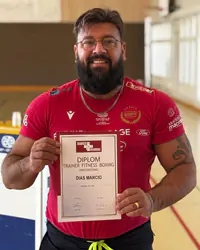 Marcio Dias ist Trainer im Team von Arnold Boxfit 4133