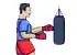 Individuelle Übungen sind Bestand des Trainingsangebotes von Arnold Boxfit 4133