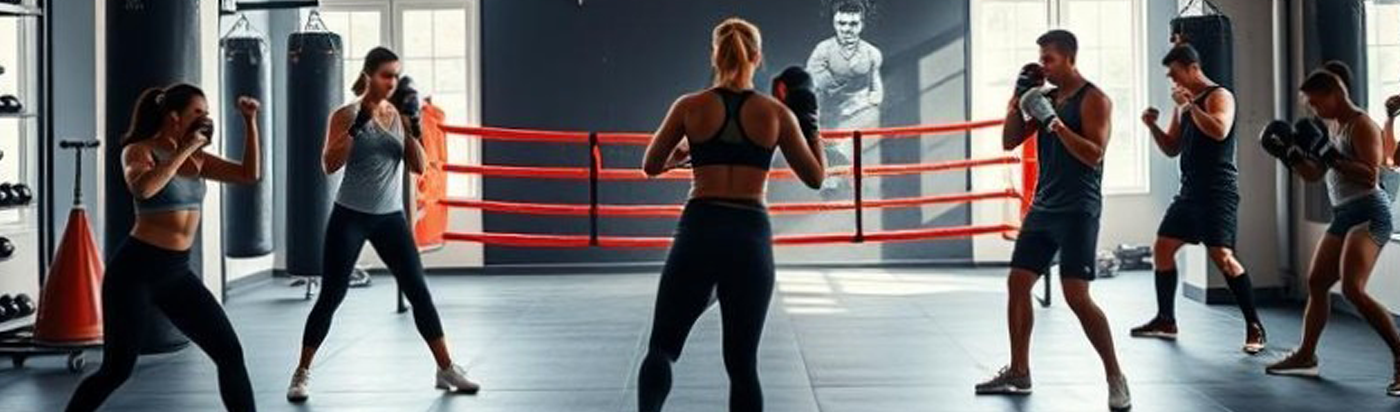 Fitnesstraining im Arnold Boxfit